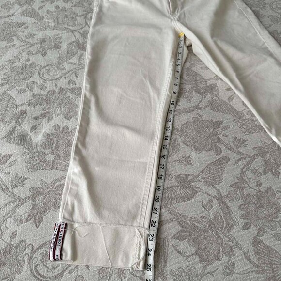 Tommy Hilfiger Beige Tribeca Skinny Denim Pants size 14 - Picture 10 of 12
